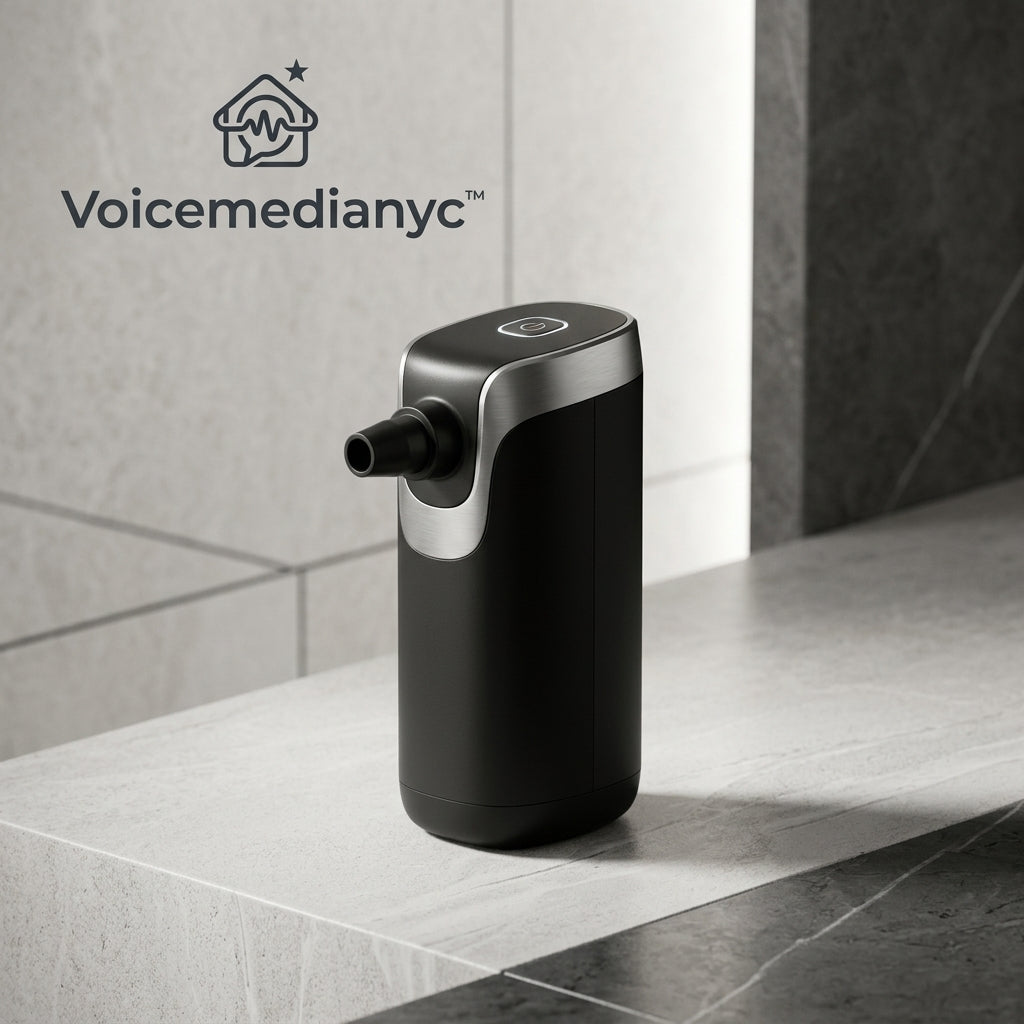 Voicemedianyc™ AeroFlow Touchless Soap Dispenser