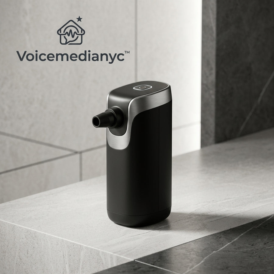 Voicemedianyc™ AeroFlow Touchless Soap Dispenser