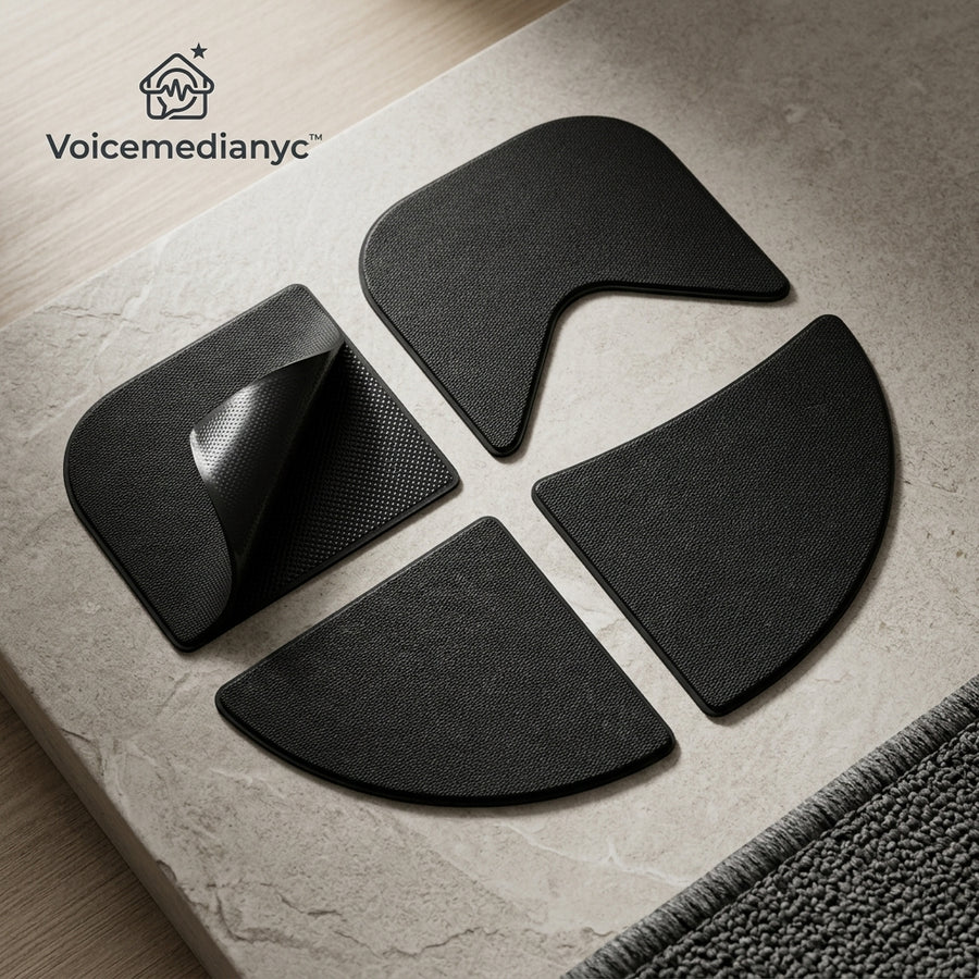 Voicemedianyc™ GripCurve Rug Corner Pads