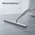 Voicemedianyc™ SteelGlide Shower Squeegee